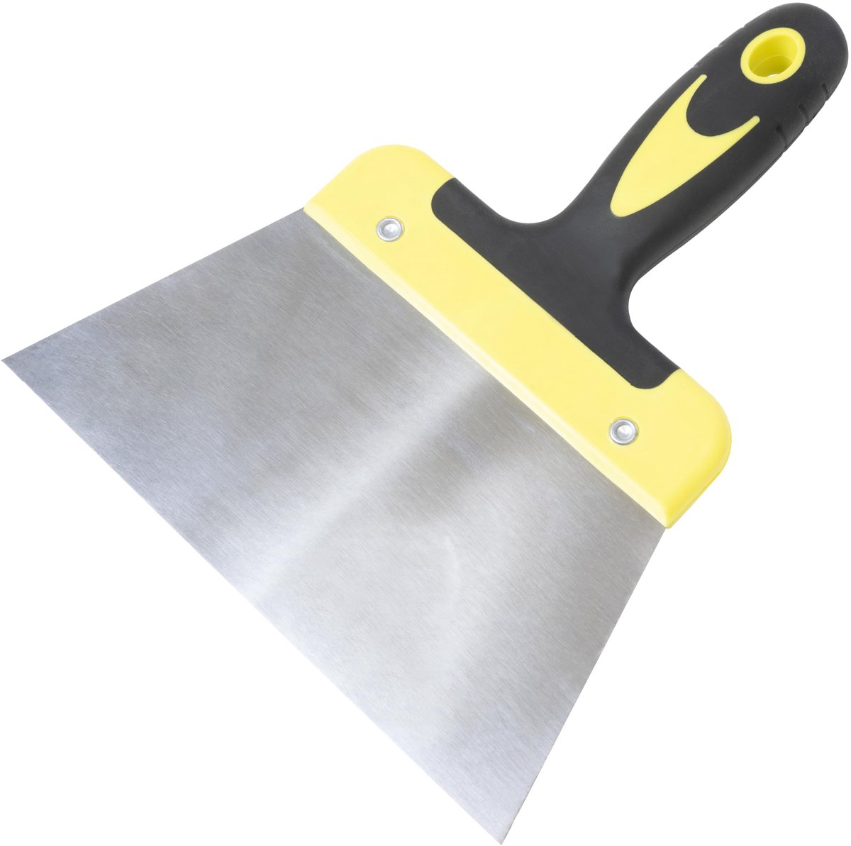 C69686 - Spatulatrapezium Soft 180 mm - Flexibele Verfspatel - Stucateursgereedschap - Bi-materiaal Handgreep