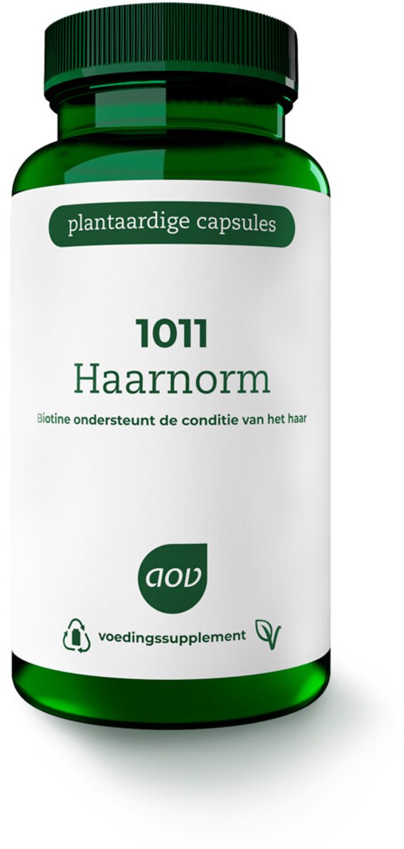 AOV - 1011 Haarnorm - 2 x 60 vegacapsules - Voordeelverpakking