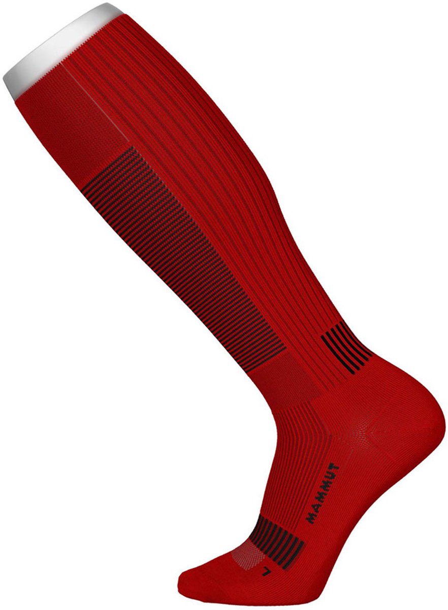 Mammut Mountaineering Compression Knee Sokken Zwart