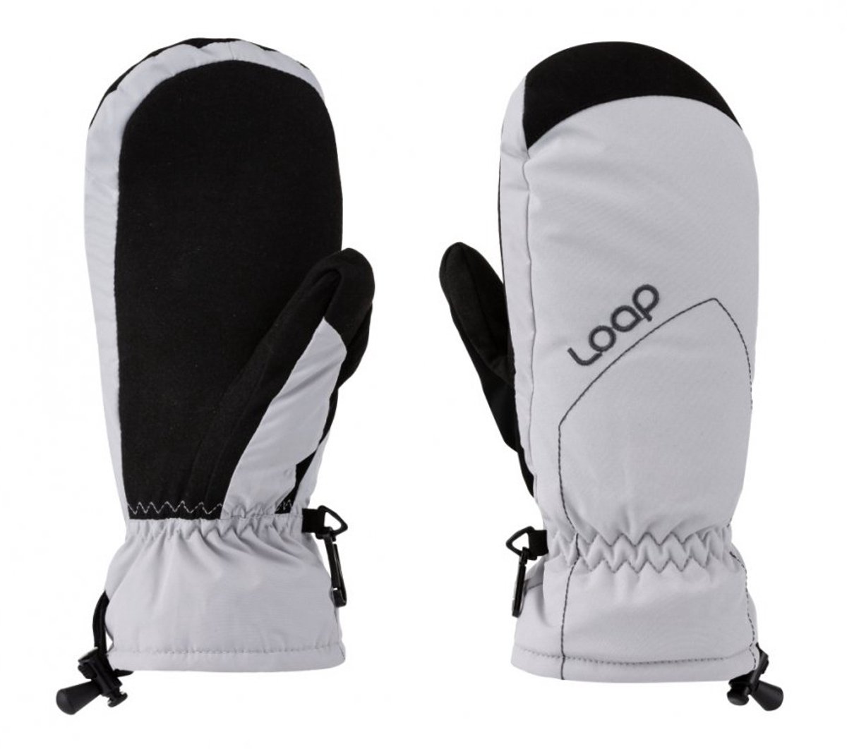 Skiwanten Loap Rory Grijs - XL