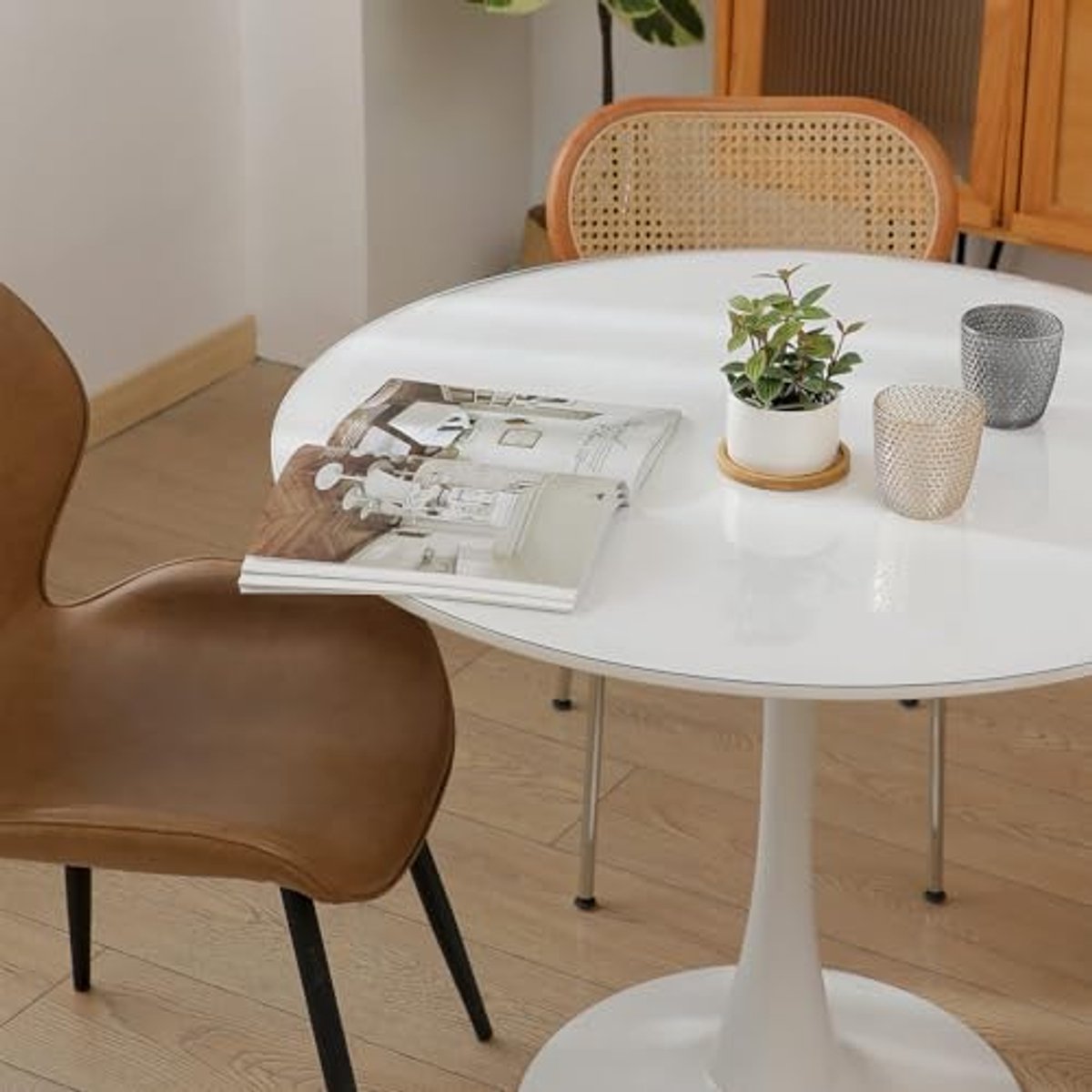 Rond Transparant PVC Tafelkleed - Waterdicht en Beschermend - 80 cm Diameter