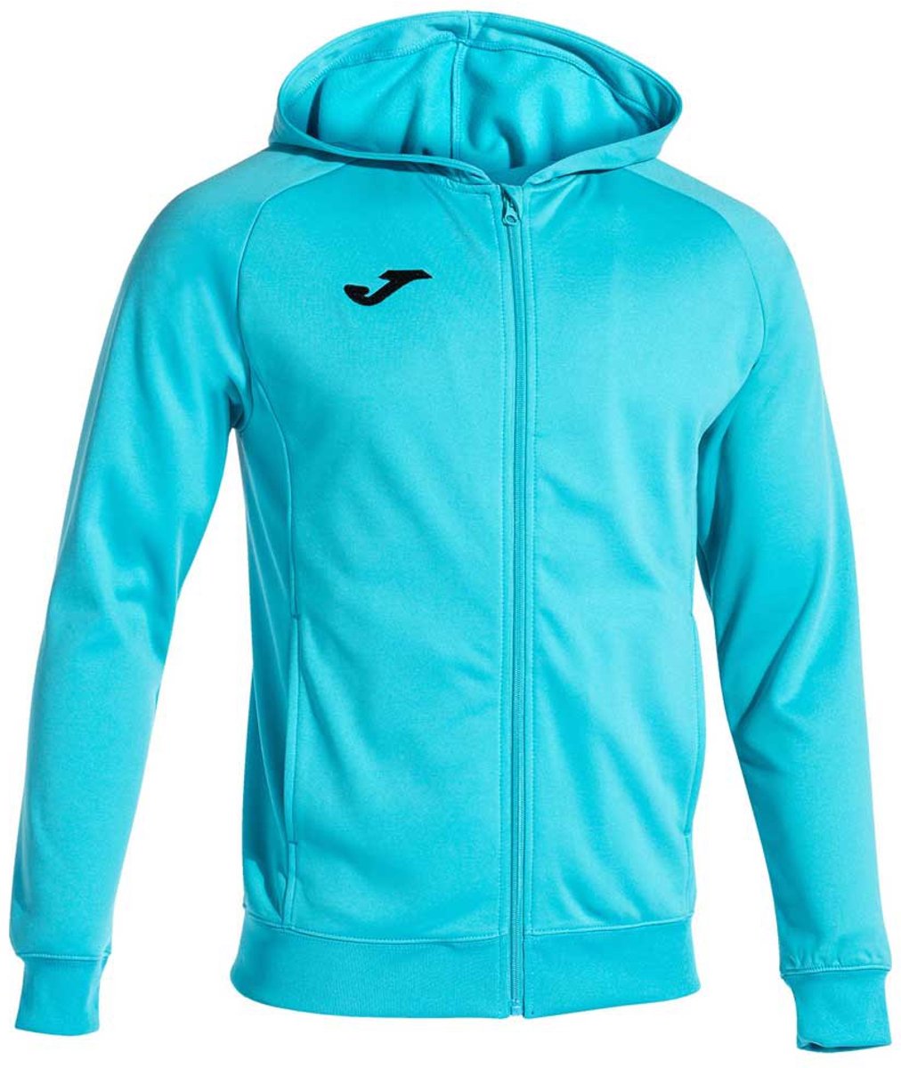 Joma Menfis Sweatshirt Met Rits Blauw 12-14 Years Jongens,Meisjes