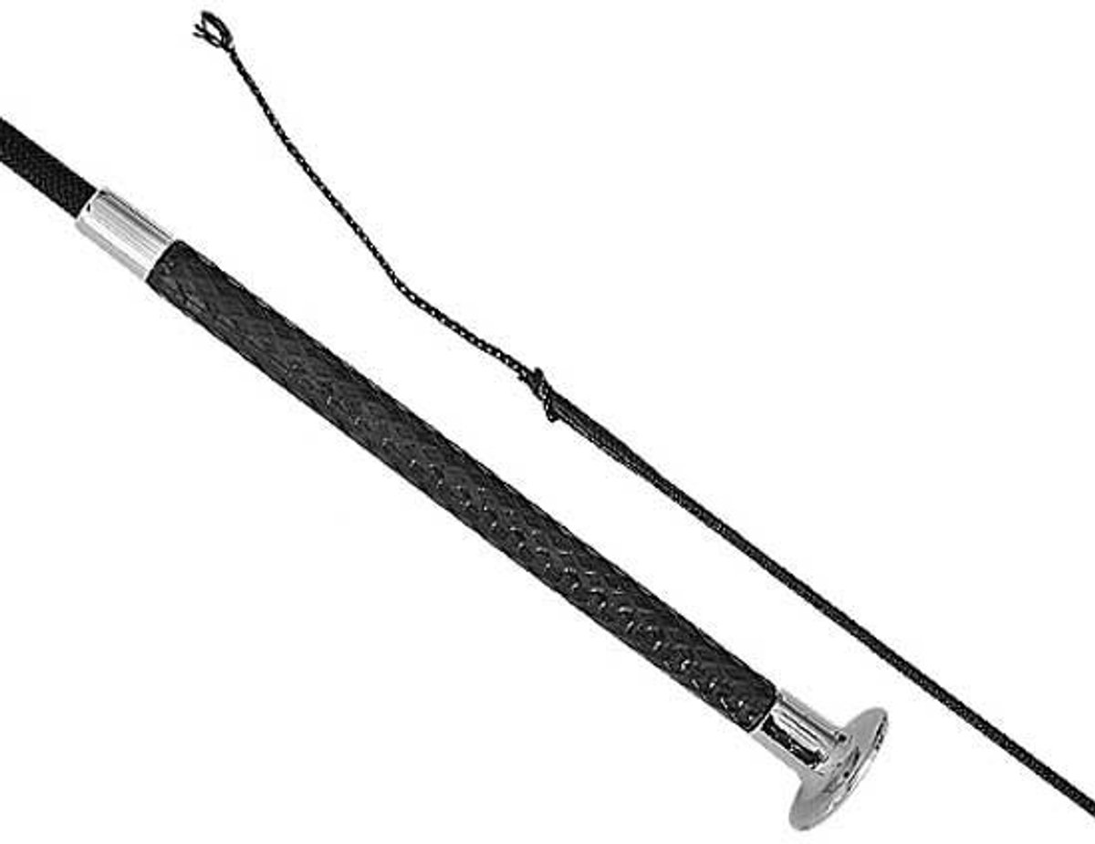 Hispano Hipica Gel Grip Dressuur Rijzweep Zwart 120 cm
