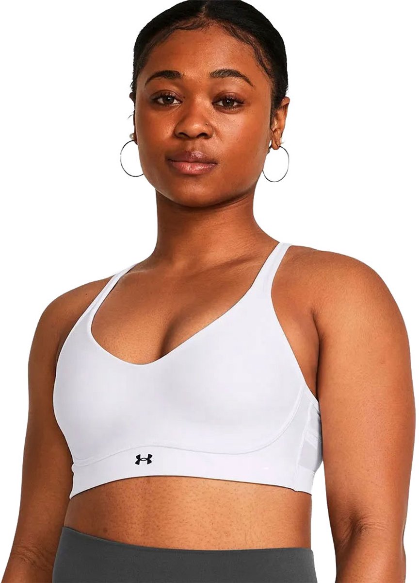 Under Armour Infinity 2.0 Sporttop Met Lage Ondersteuning Wit XL / A-C Vrouw