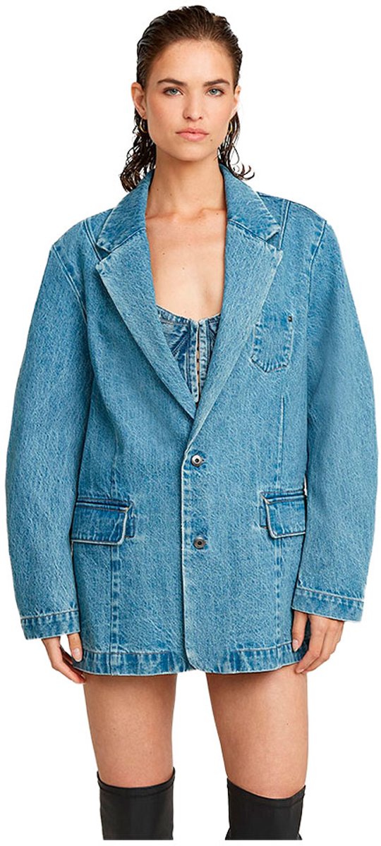 G-Star Oversized blazer wmn Dames Blazers Blauw