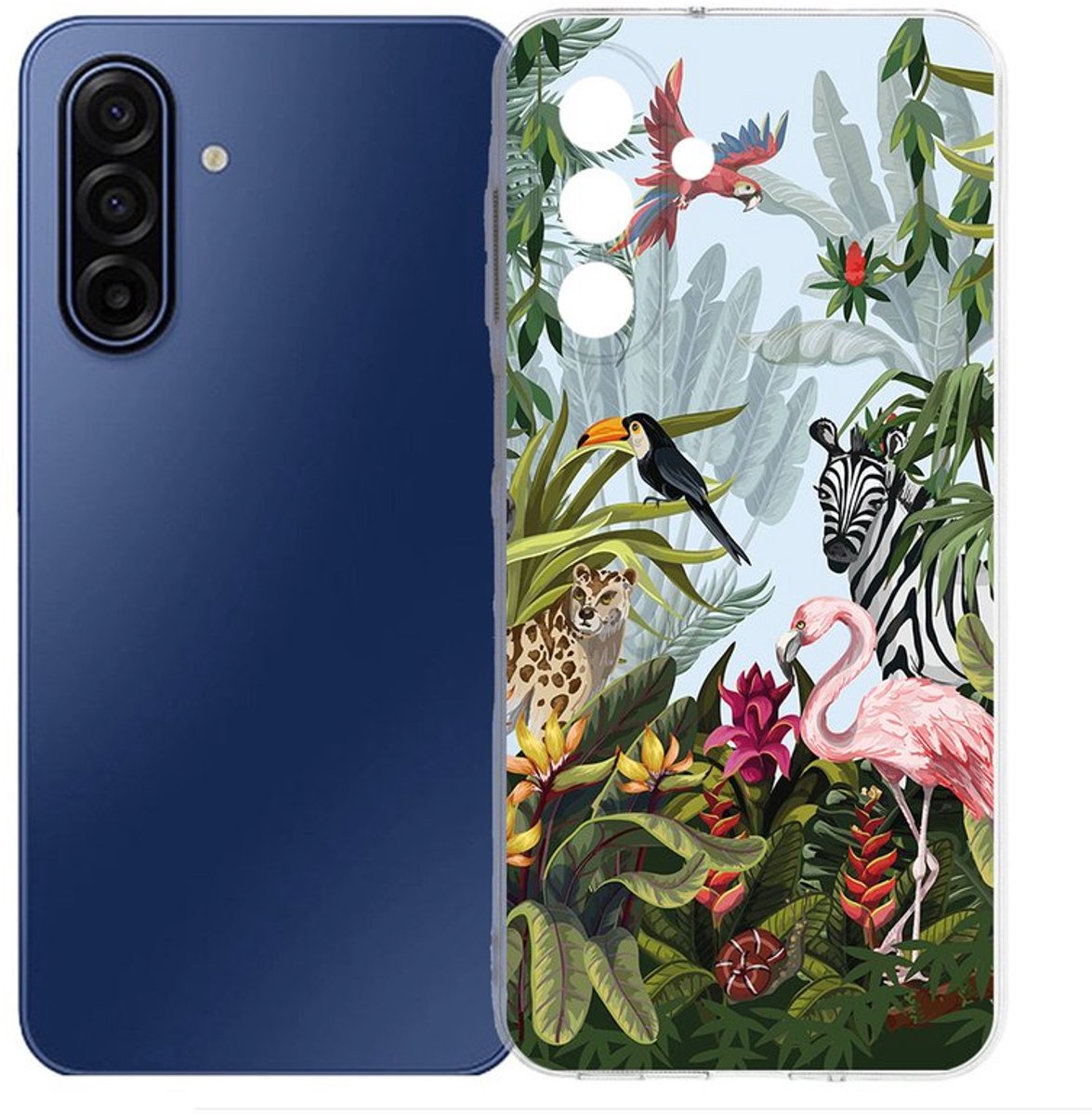 TPU Hoesje Samsung Galaxy A17 - Jungle Backcover