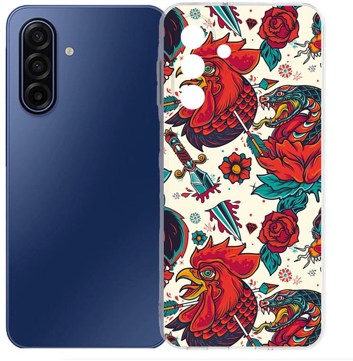 TPU Hoesje Samsung Galaxy A17 - Old Skool Backcover