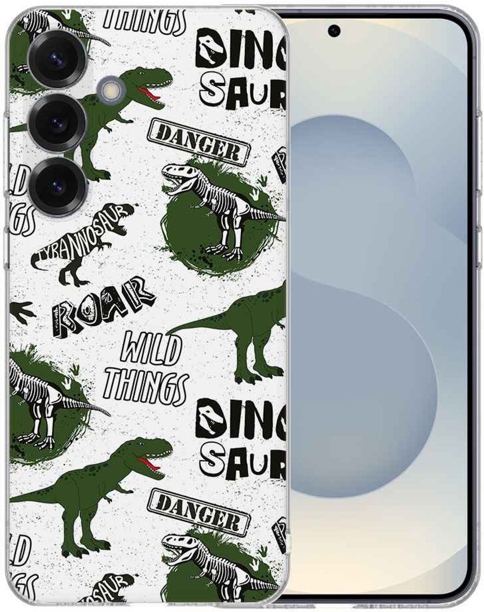 TPU Hoesje Samsung Galaxy S25 - Dinosaurus Backcover