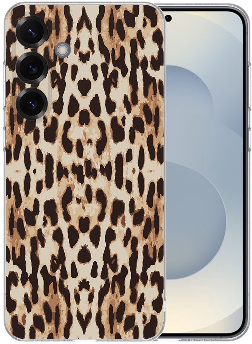 TPU Hoesje Samsung Galaxy S25 Plus - Leopard Backcover