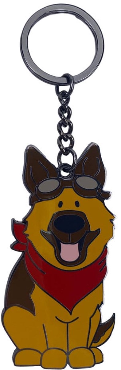 DEVplus Fallout Keychain Dogmeat Keyrings