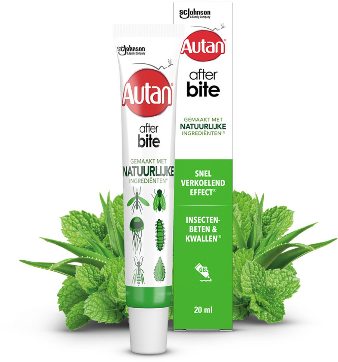 Autan Natural Afterbite - 3 x 25 ml - Voordeelverpakking