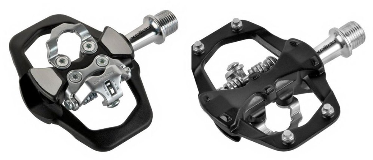 Xpedo Dubbele Functie Compatibel Met Shimano Spd Pedalen Zwart