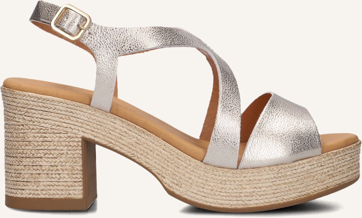 STEFANO LAURAN 2505 Sandalen - Dames - Goudkleurig - Maat 40