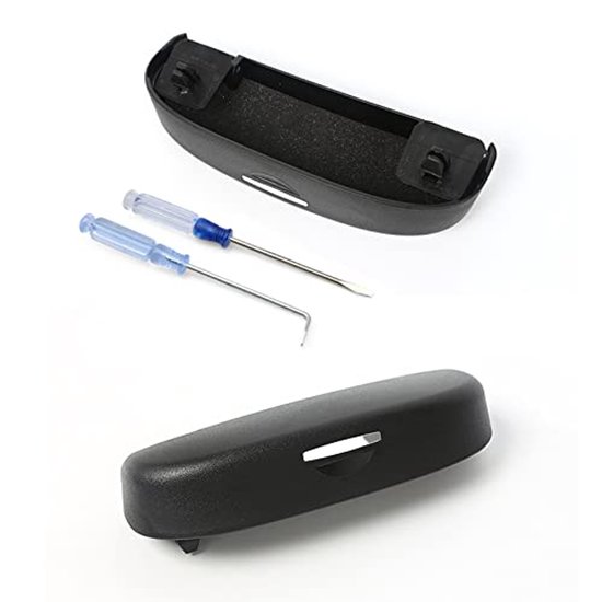 Auto Zonnebril Opbergdoos Voor Jeep Compass 2. 2017-2024, Zonnebrilhouder Case Organizer Kooi Opbergen Opruimen Accessoires.,D