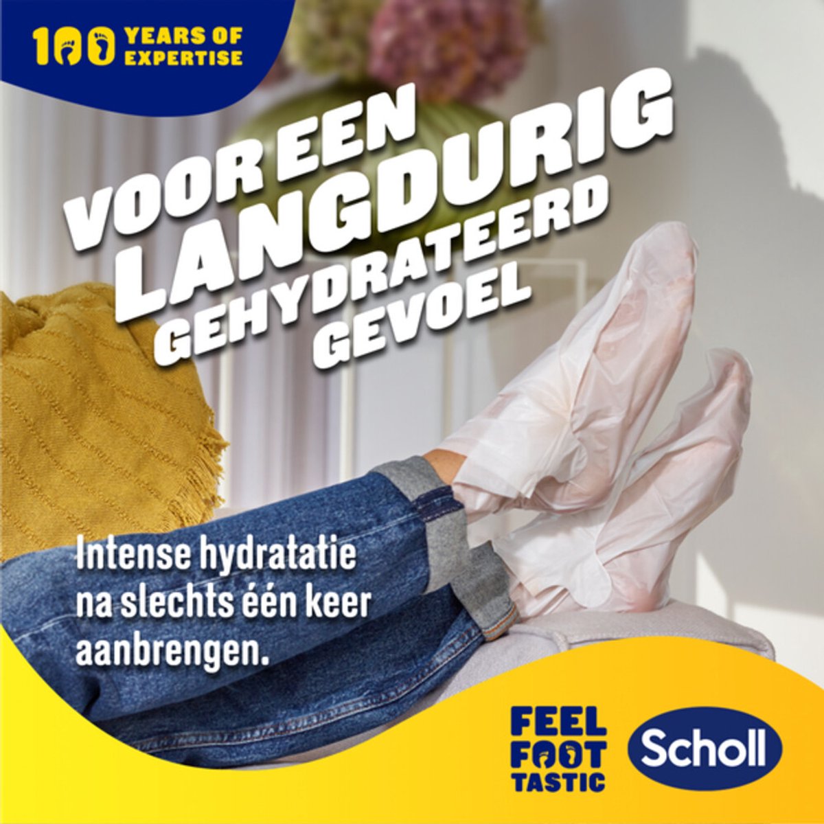 Scholl Expert Care Voetmasker Voedend - 2 x 1 paar - Voordeelverpakking
