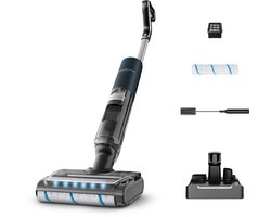 Rowenta X-Clean 7 GZ5735 - 2-in-1 Vloerreiniger - Stofzuiger & dweil in 1 - 45 min gebruikstijd - Zelfreiniging & droging, LED verlichting