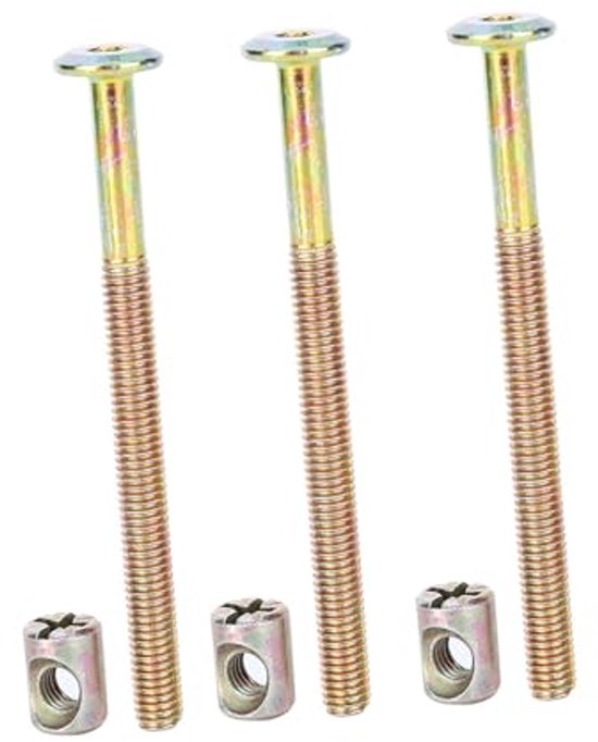 Swpeet 30-delige set: M4, M5, M6 pluggen met schroeven, Petal moeren en