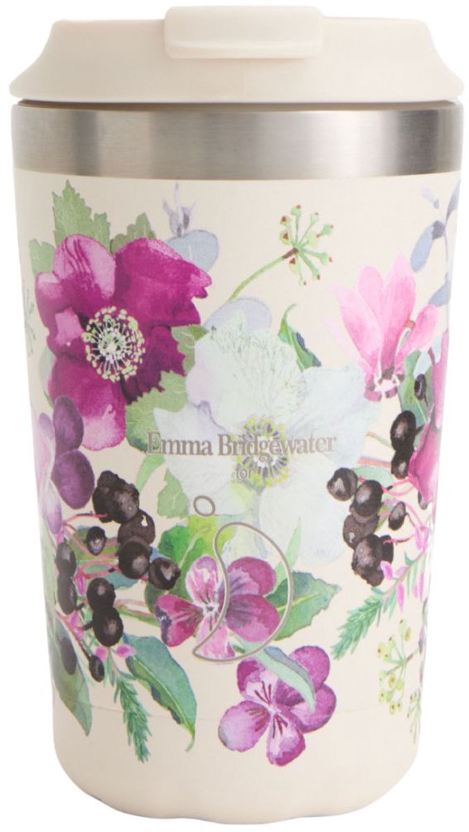 Chillys Original - Beker - Koffie-to-go - 340ml - Emma Bridgewater Winter Flowers