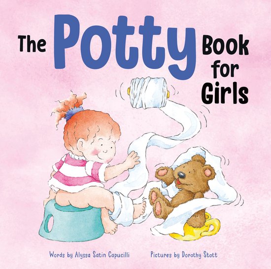 Hannah & Henry Series - The Potty Book for Girls - cover