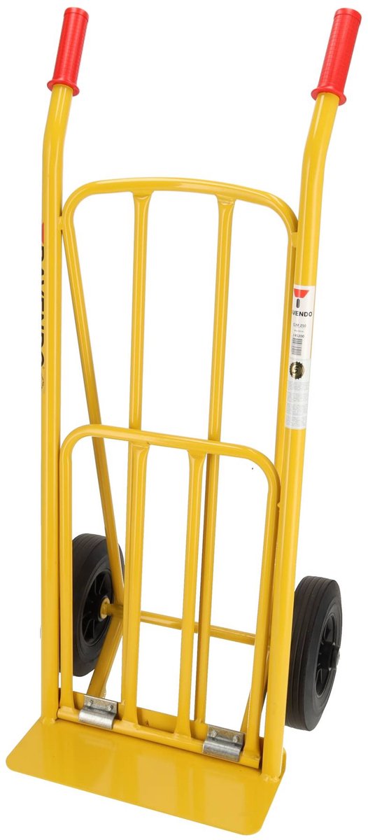Ravendo Steekwagen CLM 250 - Draagvlak 420x120 mm & Uitklapbaar Draagvlak 350x520 mm - 250 kg Draagvermogen