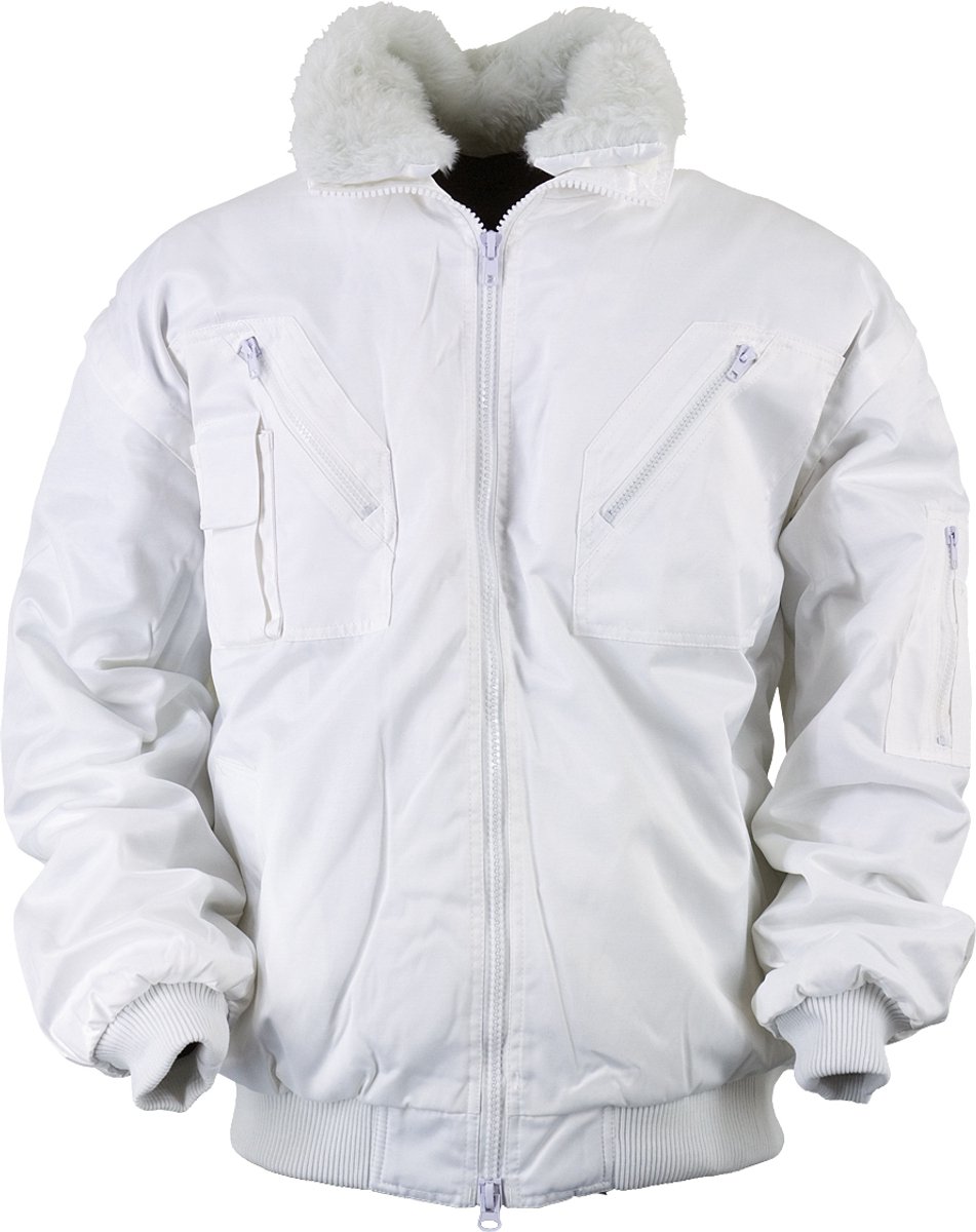Craftland kleding witte pilotenjas