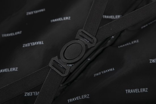 Valise Rome Travelerz taille XL – 95 litres – Bagage en soute – ABS léger – Roues Spinner – Avec serrure à combinaison – Vert clair