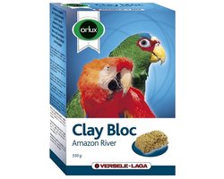 Kleiblok voor grote parkieten & papegaaien | Natuurlijke snavelverzorging - Kleiblok vogels - Supplementen - Vogelvoer - Stanleyrosella (Platycercus icterotis)