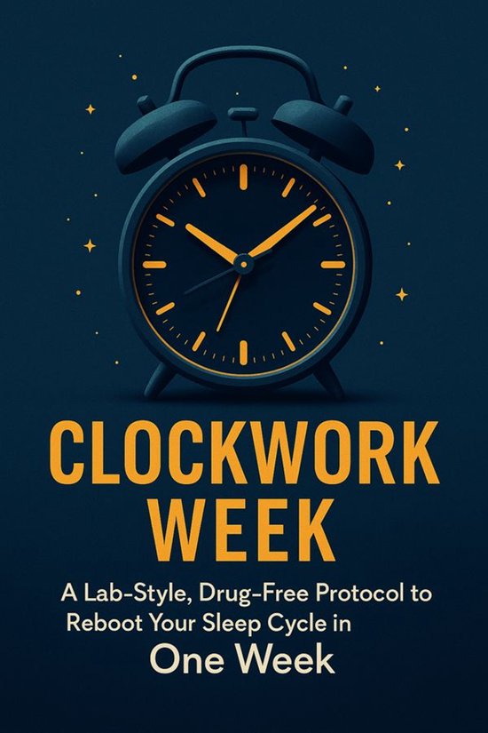 Clockwork Week: A Lab‑Style, Drug‑Free Protocol to Reboo ... - cover