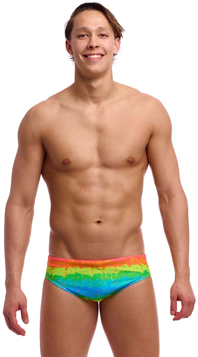 Funky Trunks Classic Zwemslip Veelkleurig AUS 36 Man