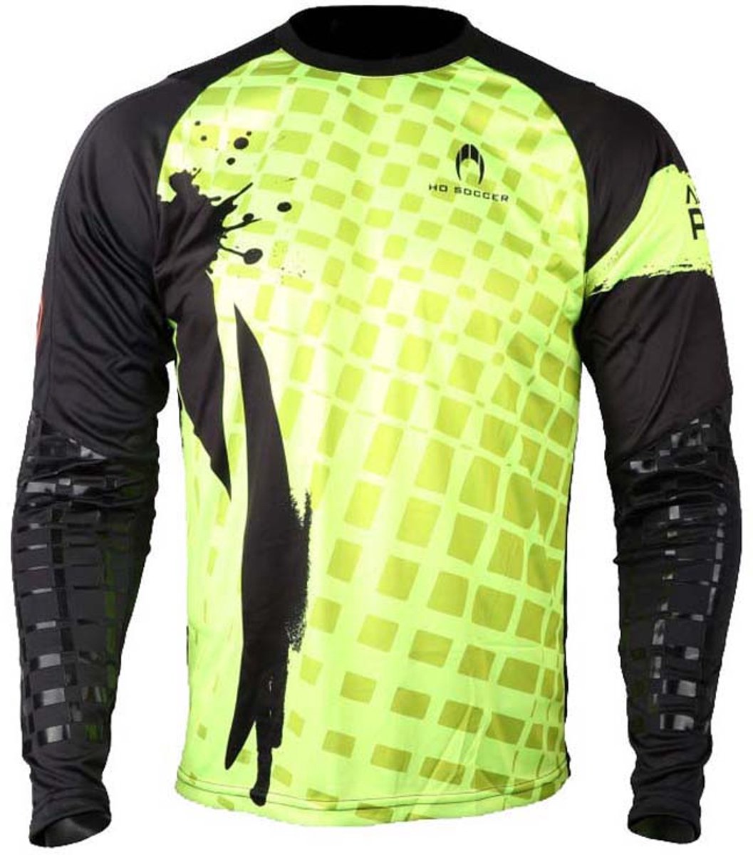Ho Soccer Adikt Pro T-shirt Met Lange Mouwen Geel M Man
