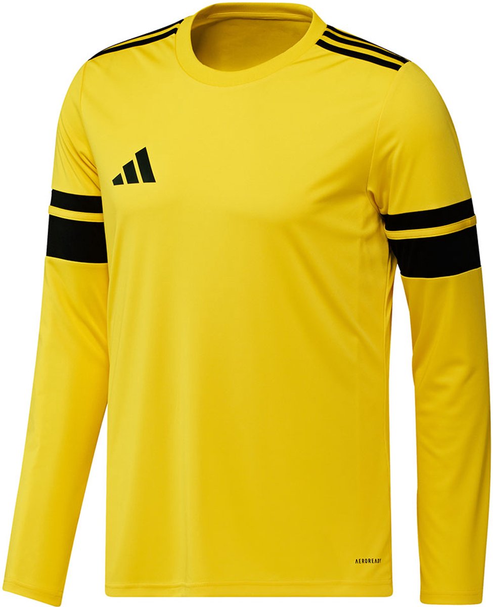 Adidas Squadra 25 T-shirt Met Lange Mouwen Geel L Man