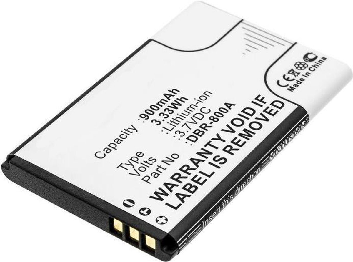 CoreParts Mobile Battery 3.33Wh Li-ion 3.7V 900mAh for Doro Mobile, SmartPhone Primo 805, 6520, 6530, 6530, 1350, 1360, 1361, Primo 401, DFC-0160