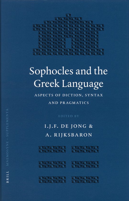 Sophocles And The Greek Language - cover