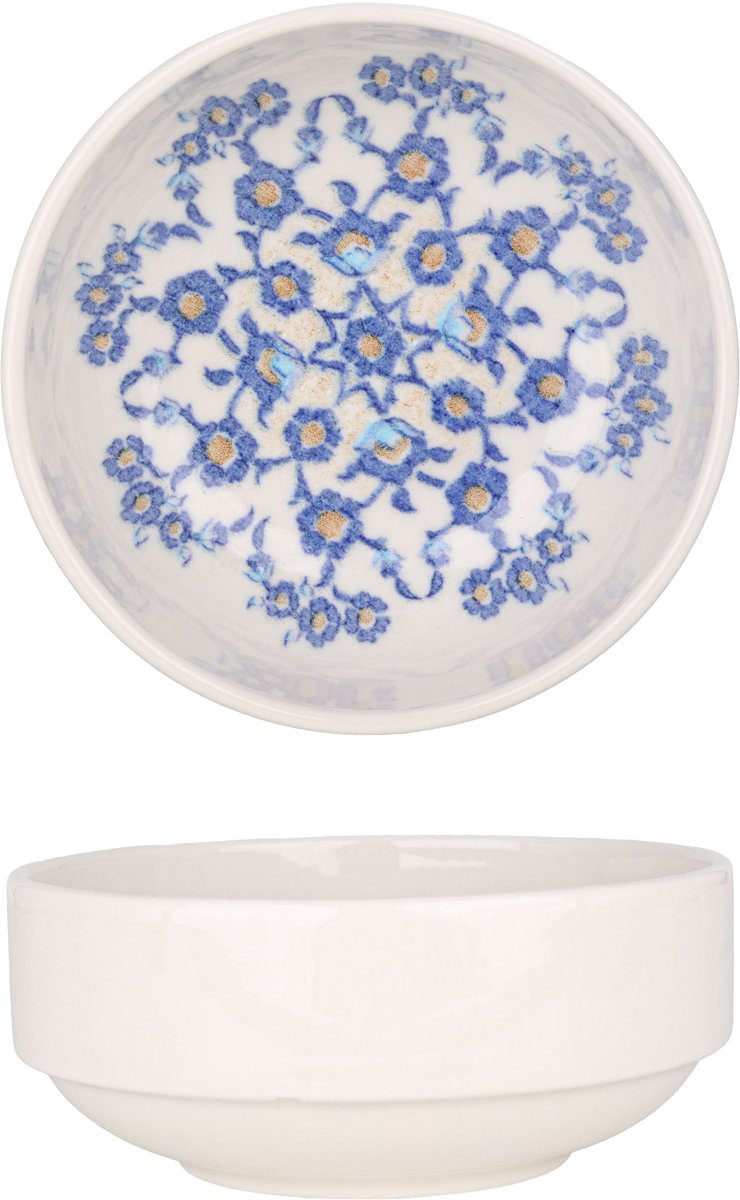 Rinart Serveerschaal - Tiara - Porselein - 12 cm (340cc) - set van 2