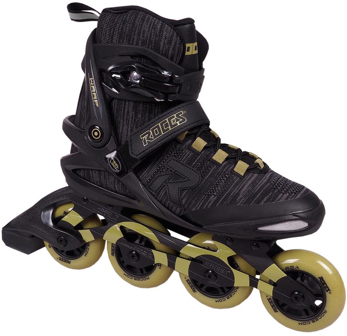 Roces Warp Thread TIF 84 Skeelers Inline Skates Volwassenen Zwart
