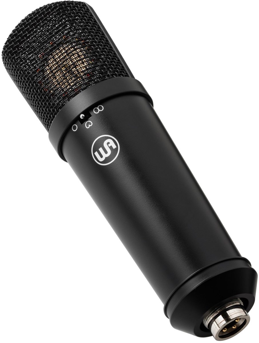 Warm Audio WA-87jr SE Black - Grootmembraan Condensator Studio microfoon - Zwart