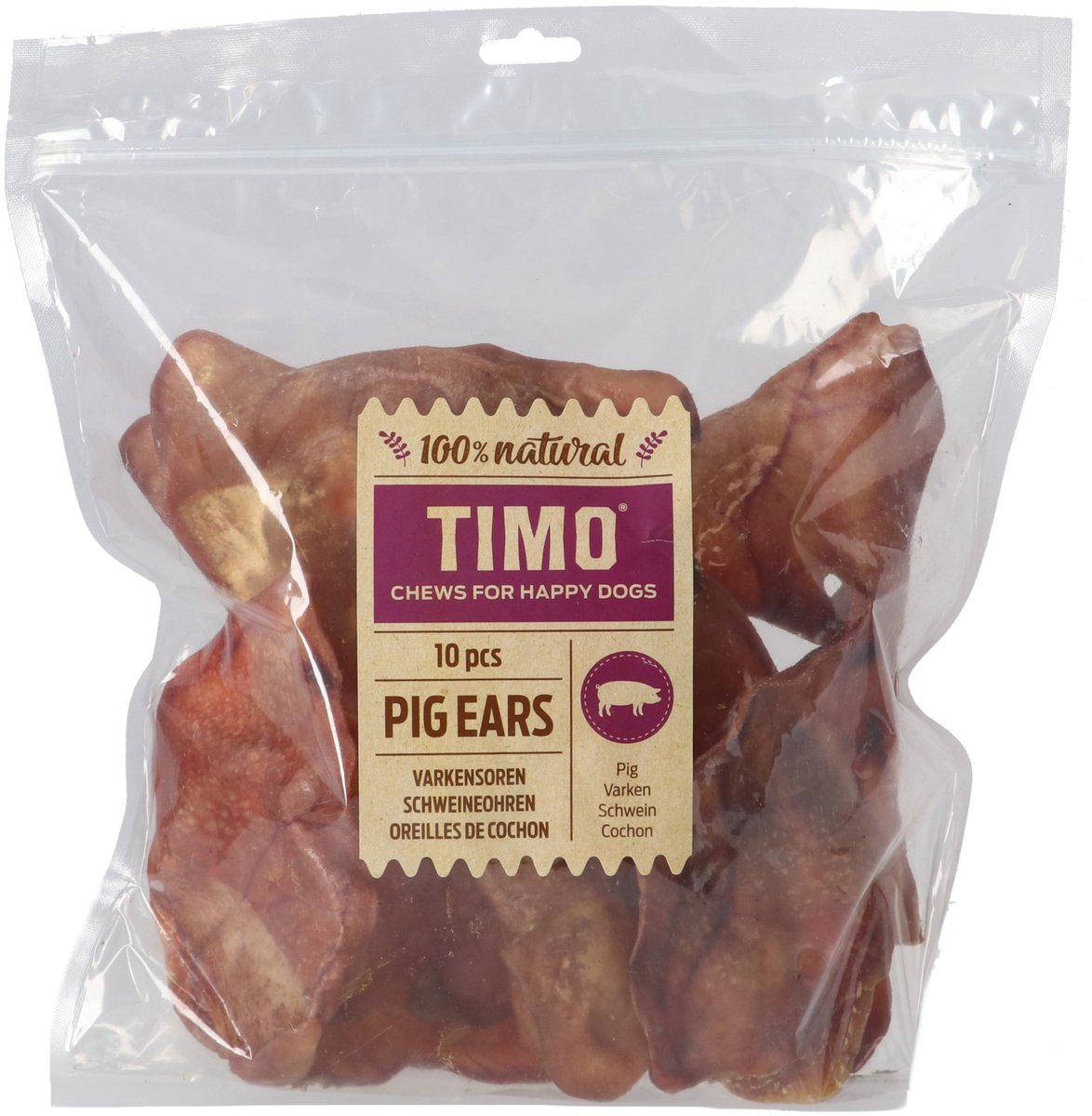 Timo Varkensoren - Kauwsnacks - 500 g 10 stuks