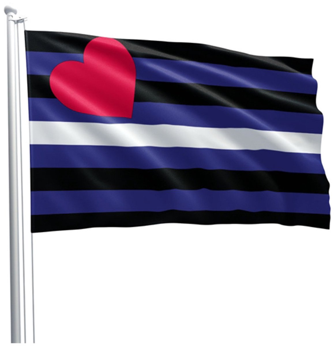 Leather pride fetish flag 90 x 150 cm