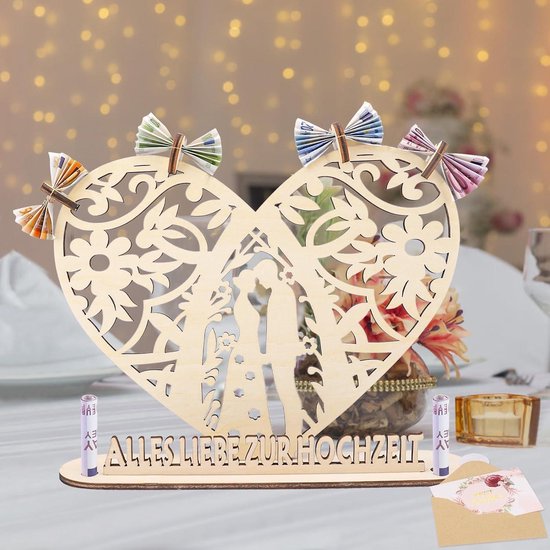 Houten Geldcadeau Voor Vissers – Visserij Thema, 17 X 12 Cm, Ideaal Voor Verjaardagen 4 miniatura