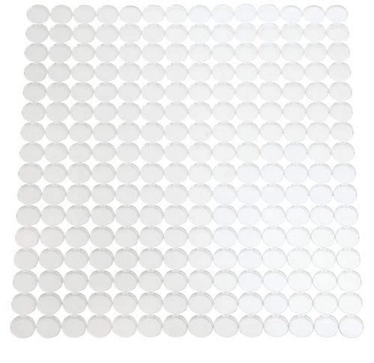 Ibenzoa® Aanpasbare doorzichtige afdruipmat voor gootsteenbescherming en snel drogen
