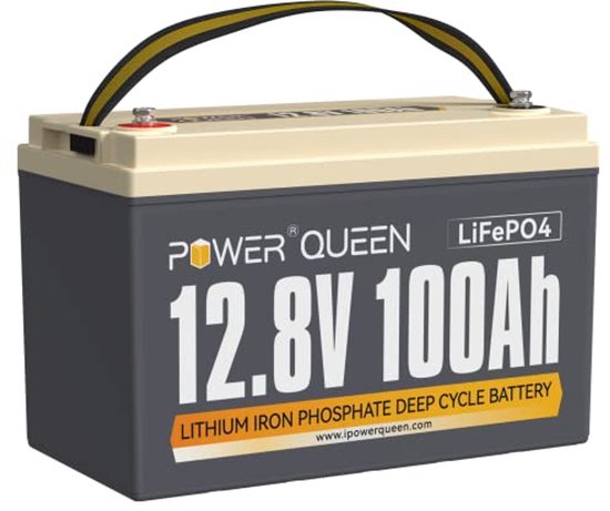 12V 100Ah LiFePO4 Accu voor Camper en Boot met 15000 Cycli