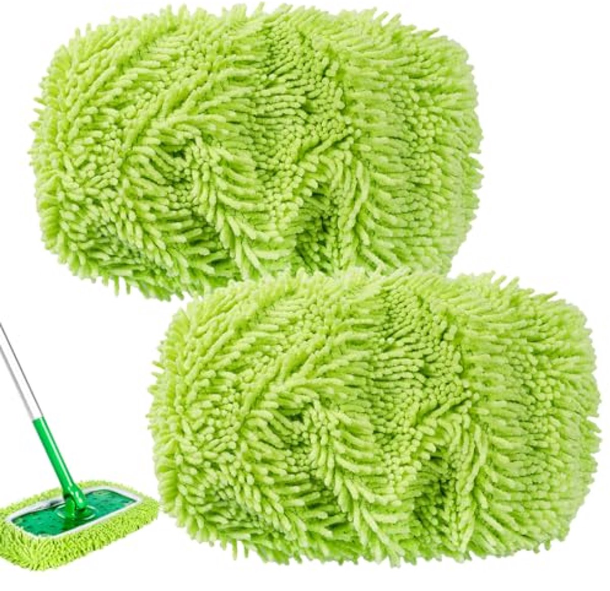 Herbruikbare vochtige vloerdoeken voor Swiffer Mop - Microvezelpads