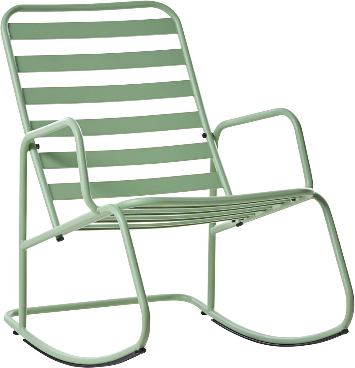 TURI - Schommelstoel - Groen - Aluminium
