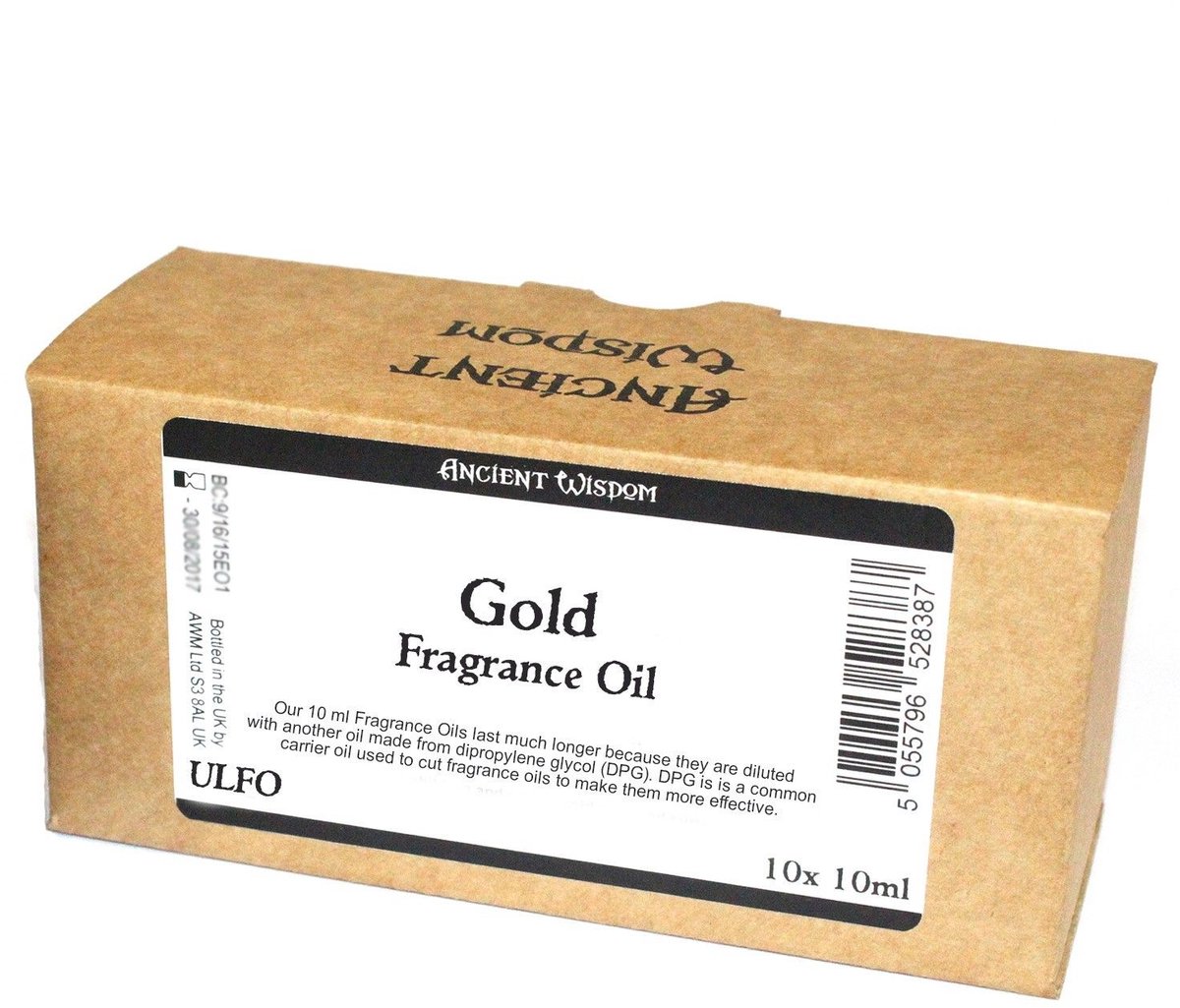 10 ml Gold Fragrance Oil - UNLABELLED