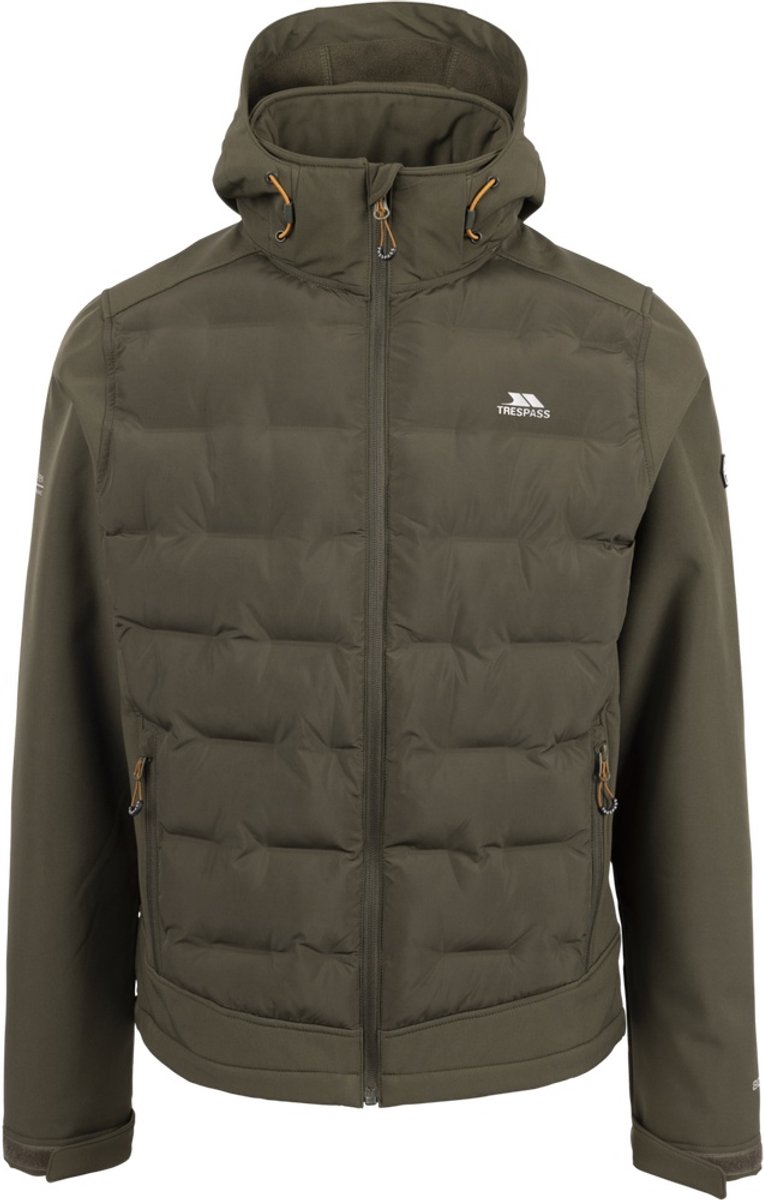 Trespass regenjas Alwero Hybrid Softshell Jacket Tp-75 Dark Pine