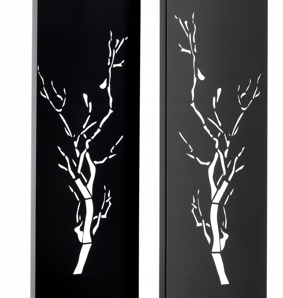 KADAX Firewood Rack Made of Robust Steel, Black Firewood Holder, Powder-Coated Firewood Rack in Various Patterns (36 x 30 x 36 cm