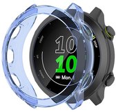 Stravo Soft Case Sport Hoesje voor Garmin Forerunner 158 / Garmin Forerunner 55 – TPU Materiaal Bescherming – TPU Case Protectie en Beschermhoes voor Garmin Smartwatches (Blauw)
