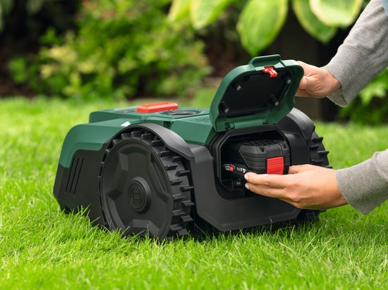 Bosch VISIMOW18V-100 - Robotmaaier - Inclusief 18V 4.0 Ah accu, Lader en reservemessen van Merkloos	 — afbeelding 5