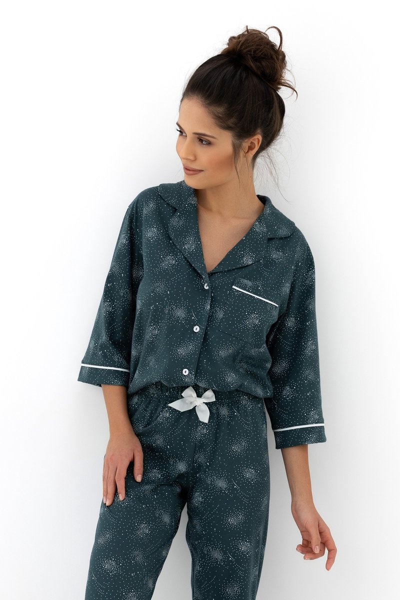 S& Sensis Sensis Katoenen Dames Pyjama SYDNEY 38 / Groen