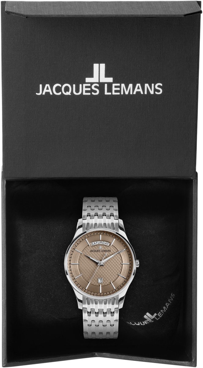 Datum horloge London Brown